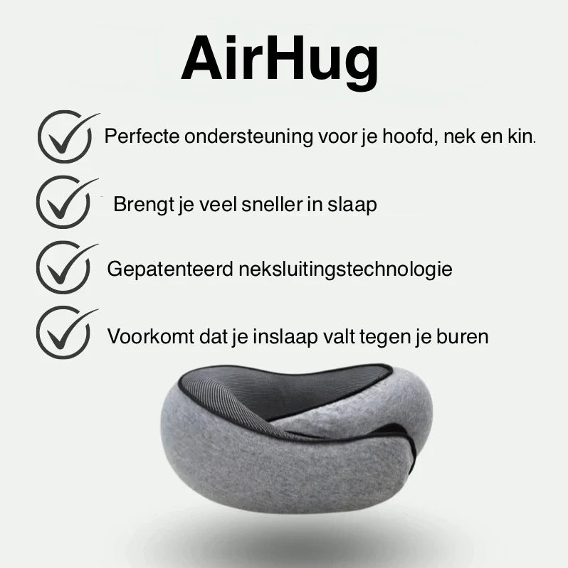 AirHug® - Nu 30% Vakantie Korting