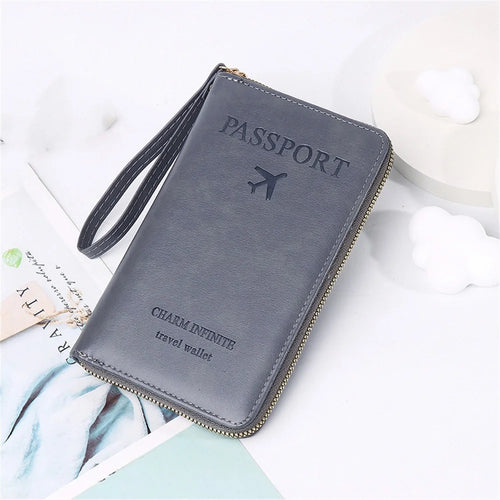 Paspoort Reisportemonnee Deluxe 1+1 Gratis