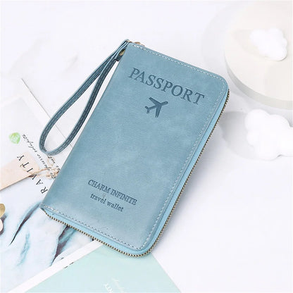Paspoort Reisportemonnee Deluxe 1+1 Gratis